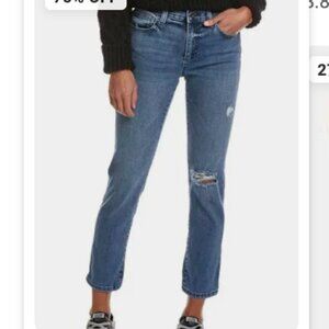 Joe's Women's Lara Mid Rise Straight Ankle Jeans